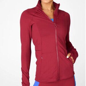 Fabletics Red perfomance jacket